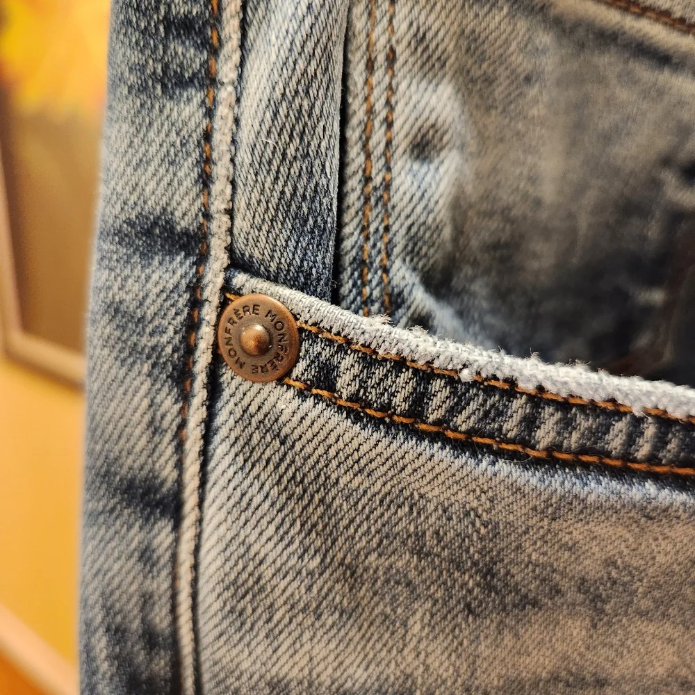 Monfrere Greysone Distressed Skinny Jean 👖 New